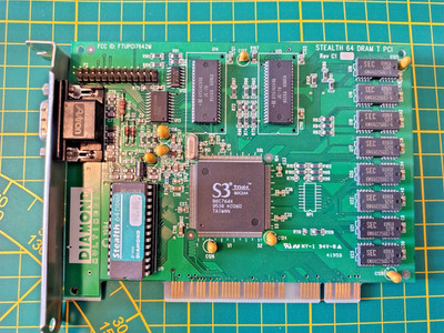 DIAMOND PCI Grafikkarte S3 TRIO64 2MB STEALTH 64 DRAM