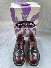 Vintage John Fluevog 7th Heaven Two Tone Michael Ladies Size US 8 Mens 6 W/ Box