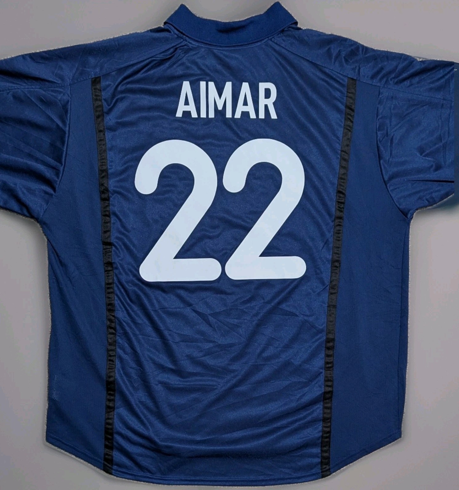 Nike Valencia 2000 2001 Away Shirt Mens XXL Pablo Aimar #22 Soccer Jersey