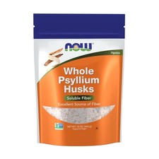 NOW Foods Supplements, Whole Psyllium Husks, Non-GMO Project Verifie