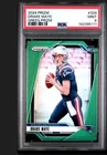 2024 Panini Prizm - Drake Maye Green Prizm (RC) 329