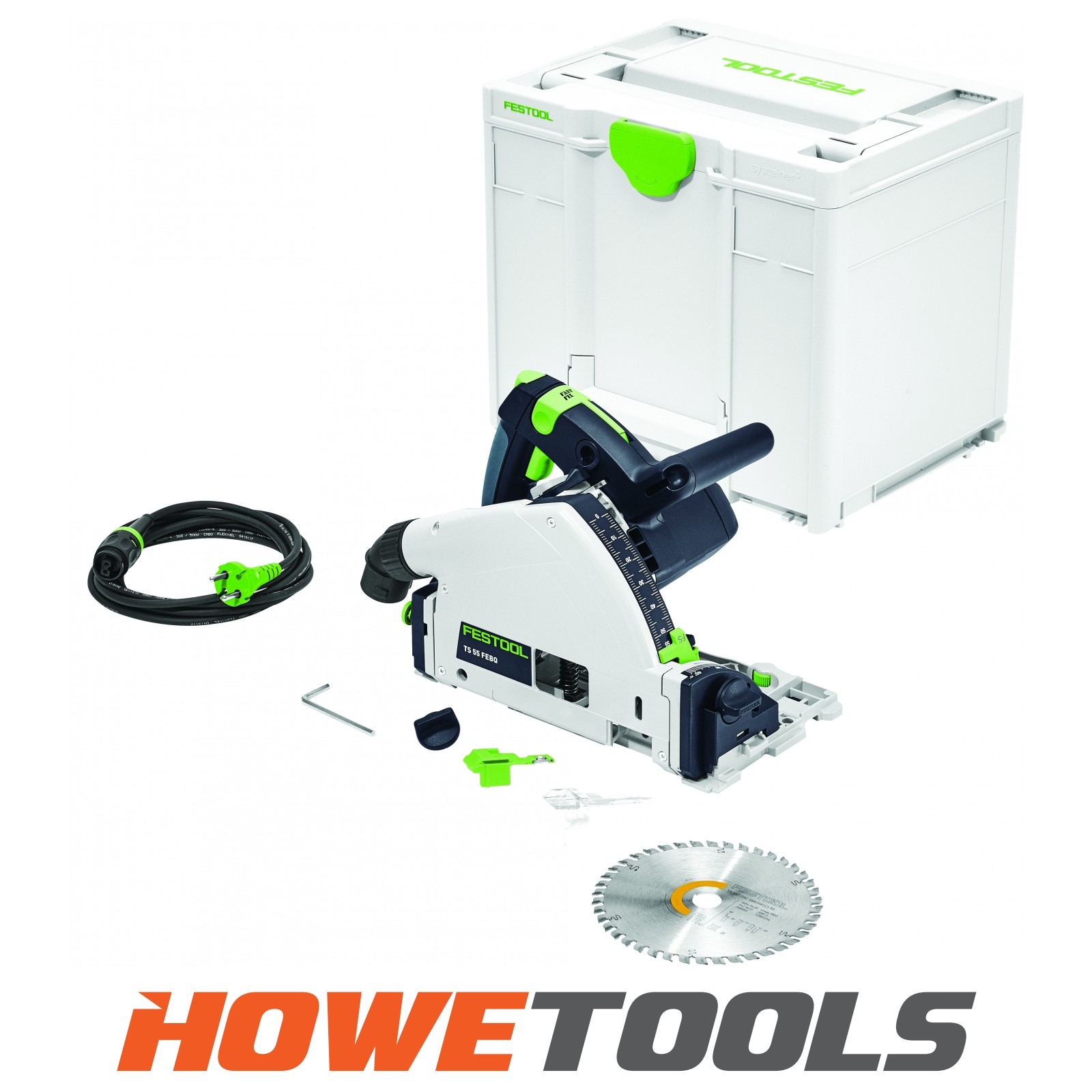 FESTOOL TS 55 FEBQ-PLUS (576706) 240v Plunge saw 160mm