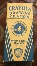 Vtg Crayola Drawing Crayons No. 24 Binney Smith Company Rubens Complete