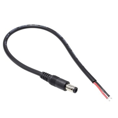 Universal 6.3mmx3.0mm Male Plug to 2Pin Connector Power Cable for All in One PCs