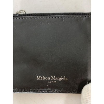 Maison Margiela Money Clip Bifold Wallet Black With Box Mens