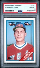 1988 TOPPS TRADED #124T ROBIN VENTURA ROOKIE RC PSA 10