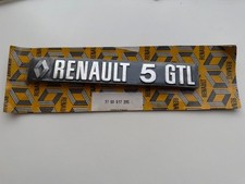 Monogramme R 5 GTL Origine