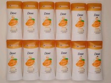 12 PACK Dove Teens Antiperspirant Deodorant Stick Mango Sunshine, 2.6 oz