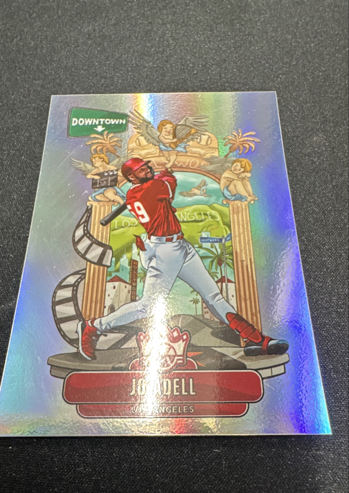 2020 Panini Diamond Kings Downtown Jo Adell D13 Case Hit Angels SSP 🔥