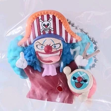 Buggy Ka-chan - One Piece × Taiko no Tatsujin Swing Figure Keychain From Japan