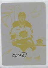2021-22 SP Game Used CHL Edition Printing Plate Yellow 1/1 Owen Outwater #43 c6x