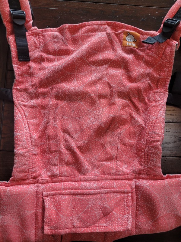 Baby Tula Ergonomic Baby Carrier Standard In Oscha Orion Coral Pattern With