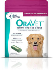 Dental Chews for Dogs, Oral Care and Hygiene Chews Large Dogs, over 50 Lbs. Pi