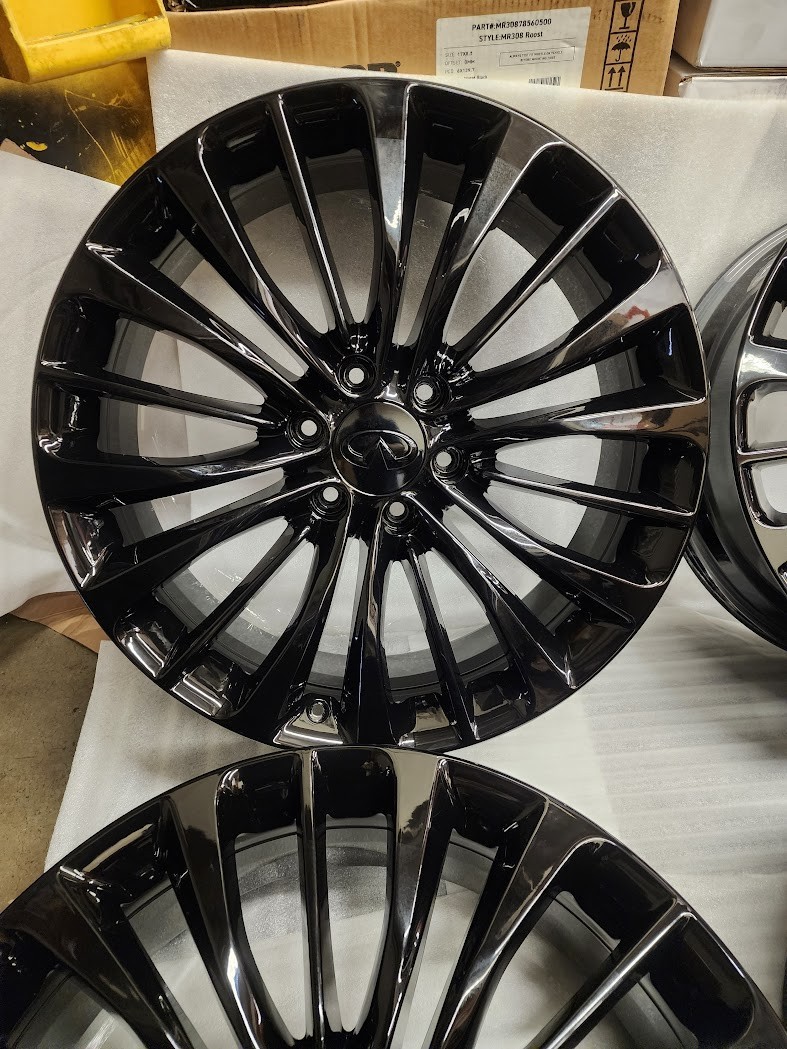 22” Infiniti QX80 QX56 wheels OEM Rims by RAYS ENG NISSAN ARMADA
