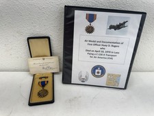 Ultra Rare Named CIA US ,Air America KIA 1970 Air Medal