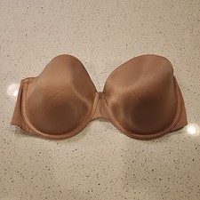 Victorias Secret Biofit Multiway Bra 34DD Nude Underwire *no Straps
