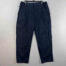 5.11 Tactical Mens Cargo Pants 38x30 Blue Utility Workwear Military EMS Police
