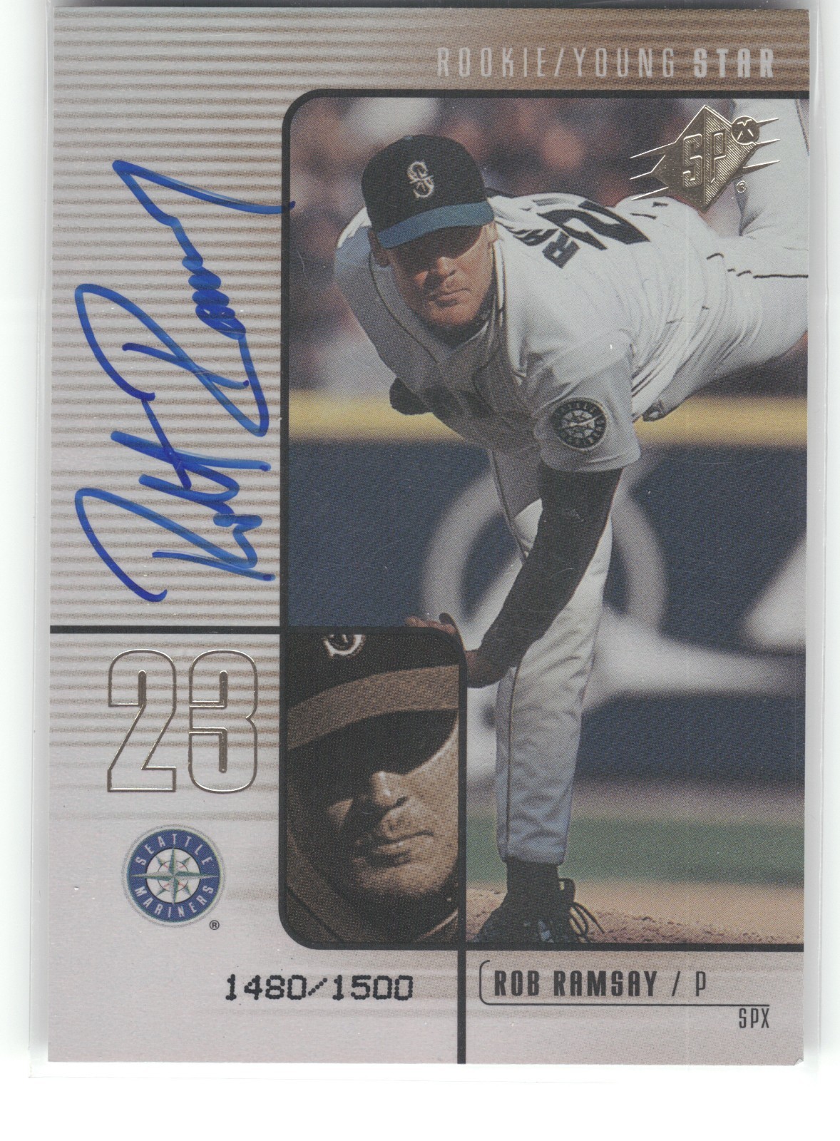 2000 SPx Autograph #100 Rob Ramsay 1480/1500