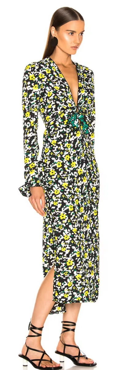 sunflower jersey midi dress by proenza schouler Floral Dresses for Women for sale SALEKEEP