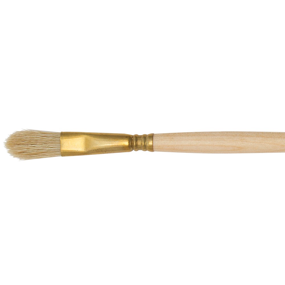 Escoda : Natural : Hog : Series 7040 : Flat Filbert : # 8