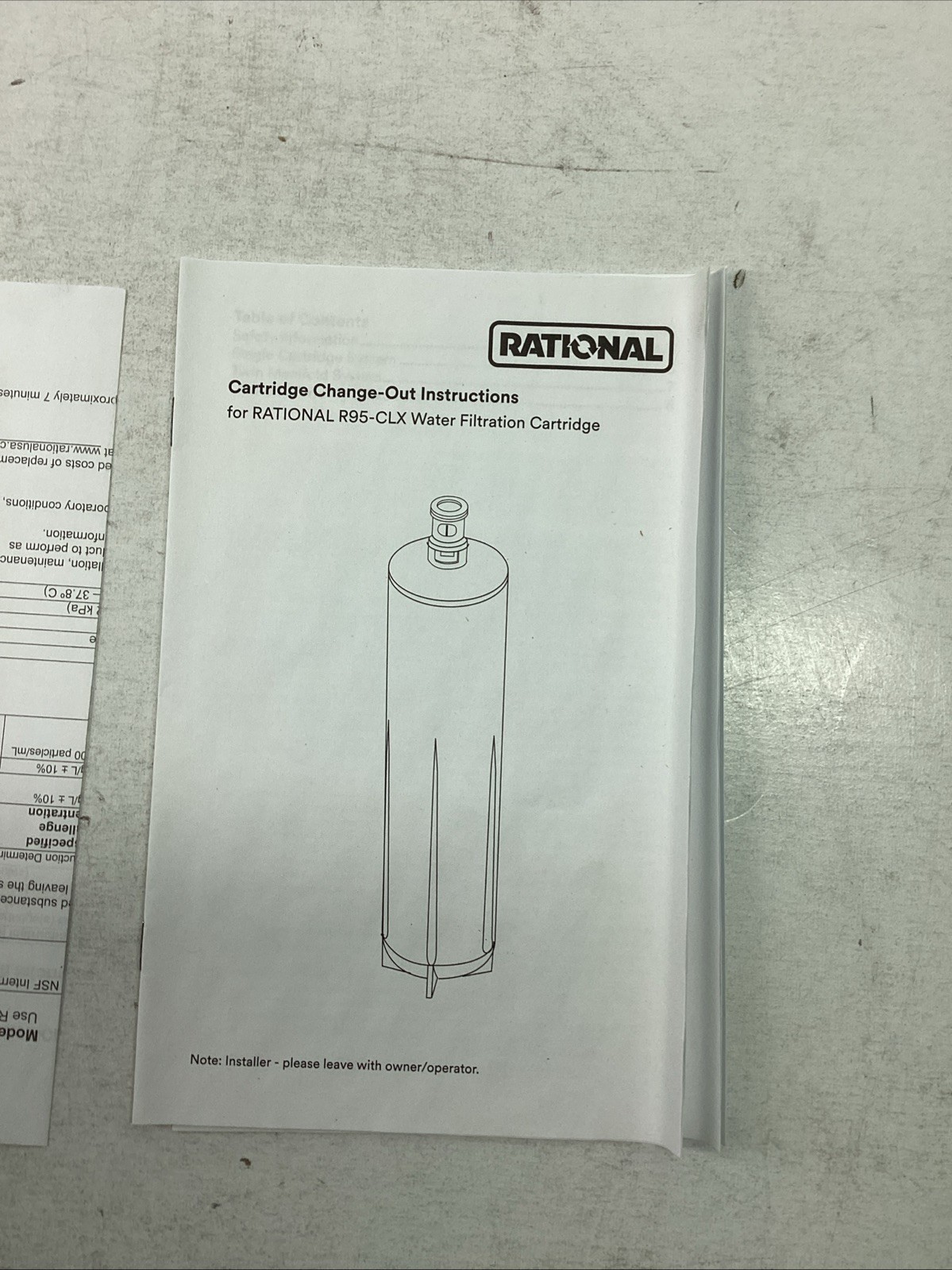 Rational R95-CLX Water Filtration System