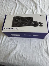 NZXT Kraken Elite 280mm Radiator CPU Liquid Cooler (2 x 140mm) Model RL-KN28E-B1