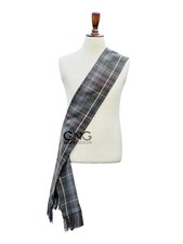 Ladies Mackenzie Weathered Tartan Sash for Women Size 90" x 12"  Tartan Scarf