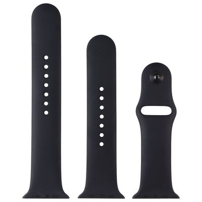 Apple (42mm) Sport Band for Apple Watch 42/44/45mm - Black / Full Set
