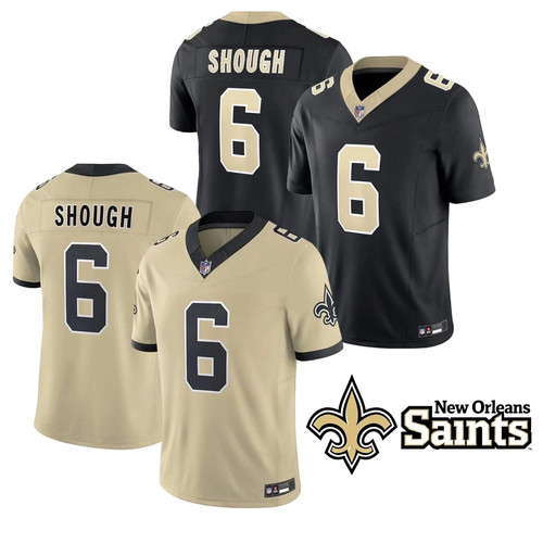 NEW! Saints Men's #6 Tyler Shough Player Jersey For Fan Gift All Size S-5XL
