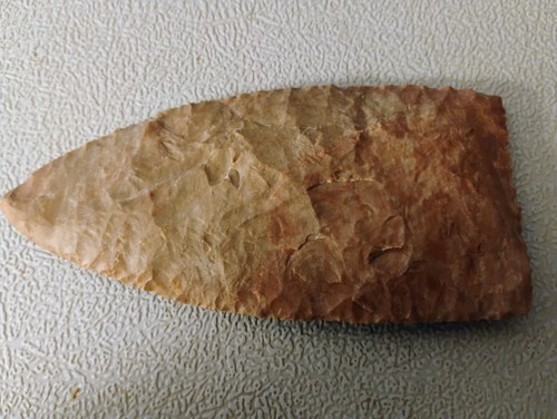 Lanza artefacto indio puntas de flecha Paleo Clovis Ohio 5 pulgadas por 2 pulgadas - Imagen 11 de 11