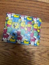   LOOK   SpongeBob Buckle Down Wallet In Original Metal Case Bifold   NICE  