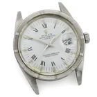 As-Is Men's Rolex Date Watch Head Ref.15010 34mm White Dial W232296-1