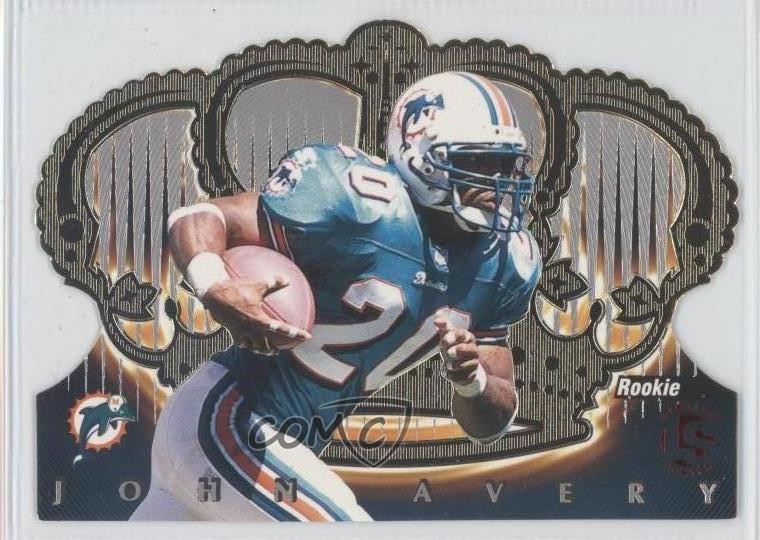 1998 Pacific Crown Royale Limited Series 55/99 John Avery #68 Rookie RC 0a7