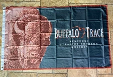 Buffalo Trace Kentucky Straight Bourbon Whiskey Flag 3x5 ft Bar Mancave Decor