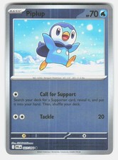 Pokemon TCG Piplup Phantasmal Flames 027/094 Common NM