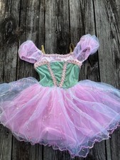 Revolution dance Girls Costume ballet Fairy Princess Costume Halloween sz sc