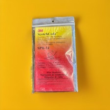   3M ScotchCode SPB-14 Pre-Printed Wire Marker Book, Legend 46  90  2 Units
