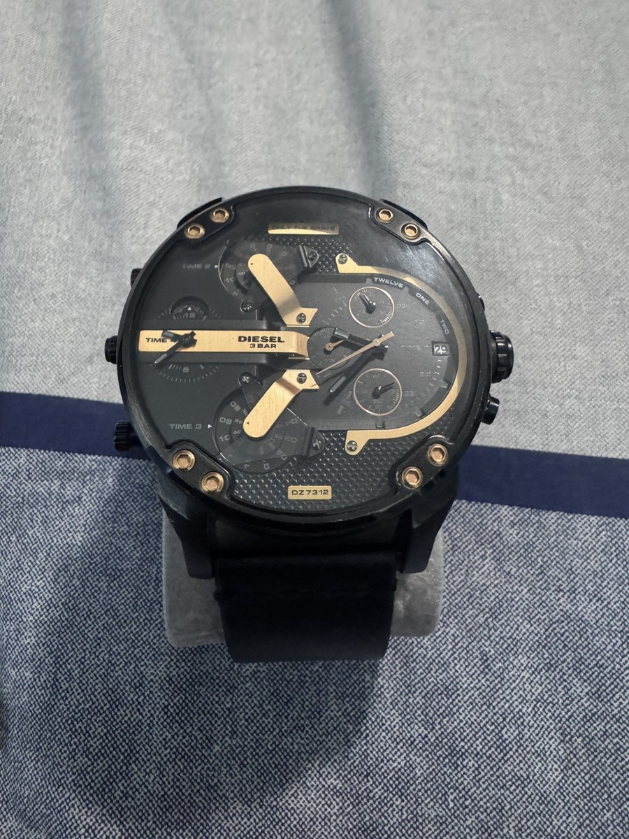Diesel DZ7312 Mr Daddy 2.0 Chronograph Black Stainless Steel