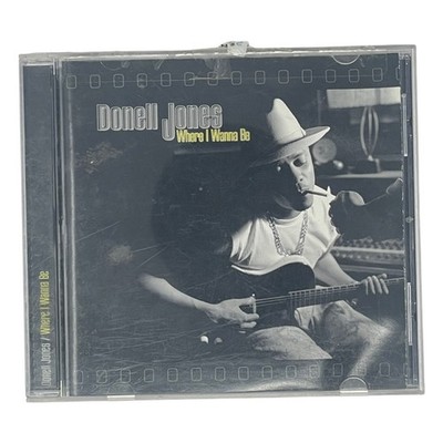 Donell Jones Where I Wanna Be CD 1999 R&B Soul U Know What's Up Shorty