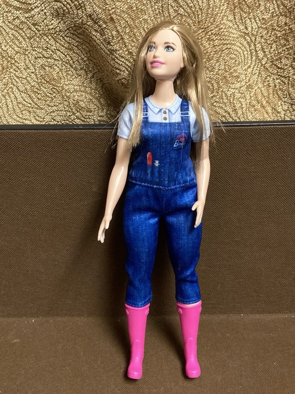 Barbie 65th Anniversary Careers Farm Vet Doll in Overalls & Wellies Mattel-