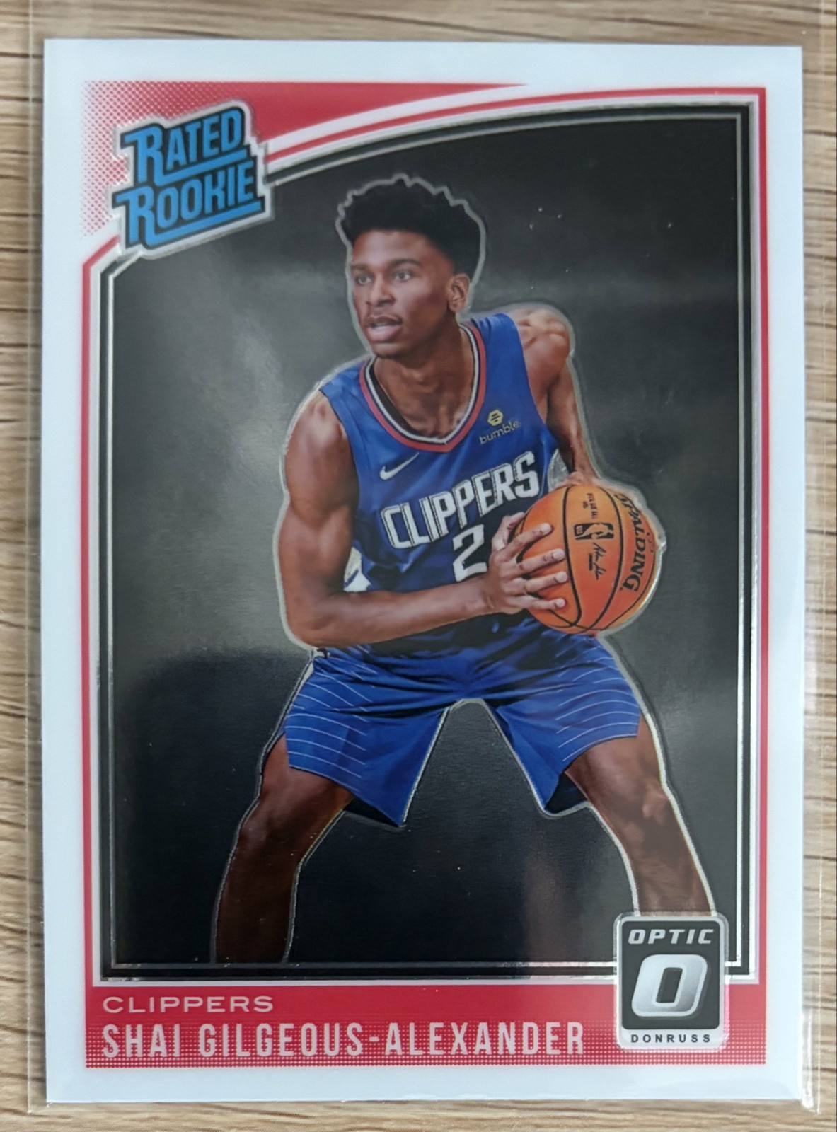 2018-19 Panini Donruss Optic - Rated Rookie Shai Gilgeous-Alexander #162 (RC)