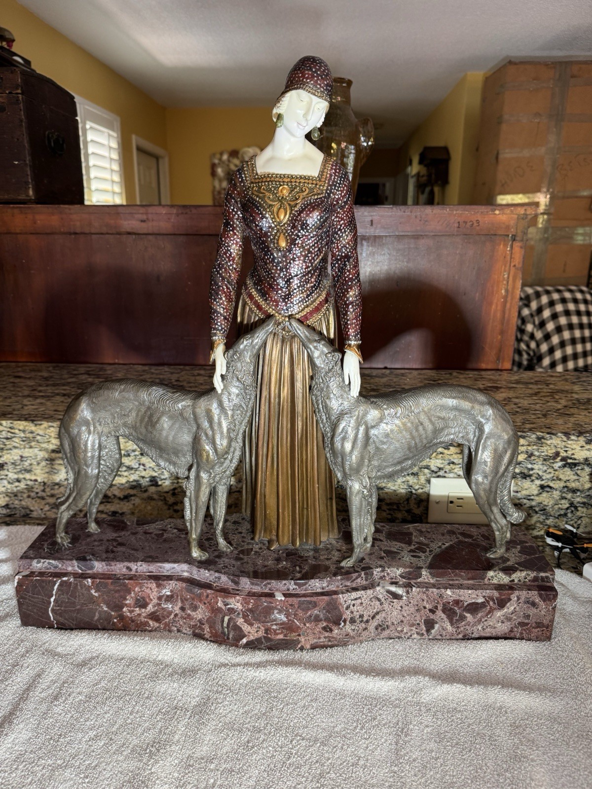 Demetre Chiparus (1886-1947) Les Amis de Toujours Friends Forever -Reproduction?