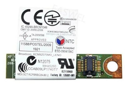 Lenovo Thinkpad X230 T430 T530 W530 Helix Bluetooth 4.0 60Y3271 60Y3303 60Y3305