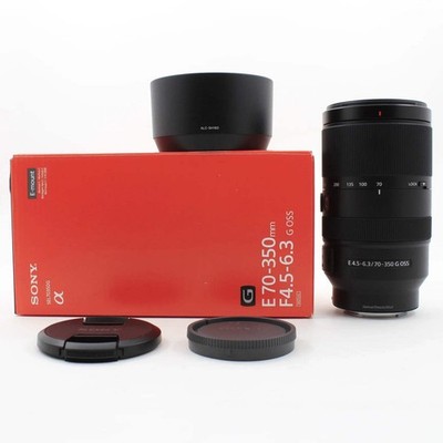 * OPEN BOX EXCELLENT * Sony E 70-350mm f/4.5-6.3 G OSS Lens