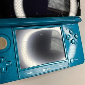 Nintendo 3DS Handheld Video Game Console Blue CTR-001 (USA) W Charger Stylus