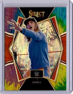 2022 Panini Select WWE Premier Level Tie-Dye Prizm /25 Matt Riddle Riddle #120