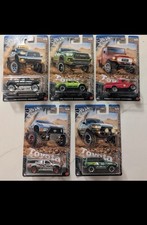 Toyota Trucks Silver Series - 2025 Hot Wheels * TOYOTA Complete Set of 5 NEW