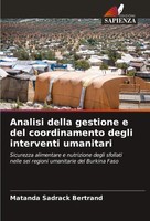 Analisi Della Gestione E Del Coordinamento Degli Interventi Umanitari Bertrand