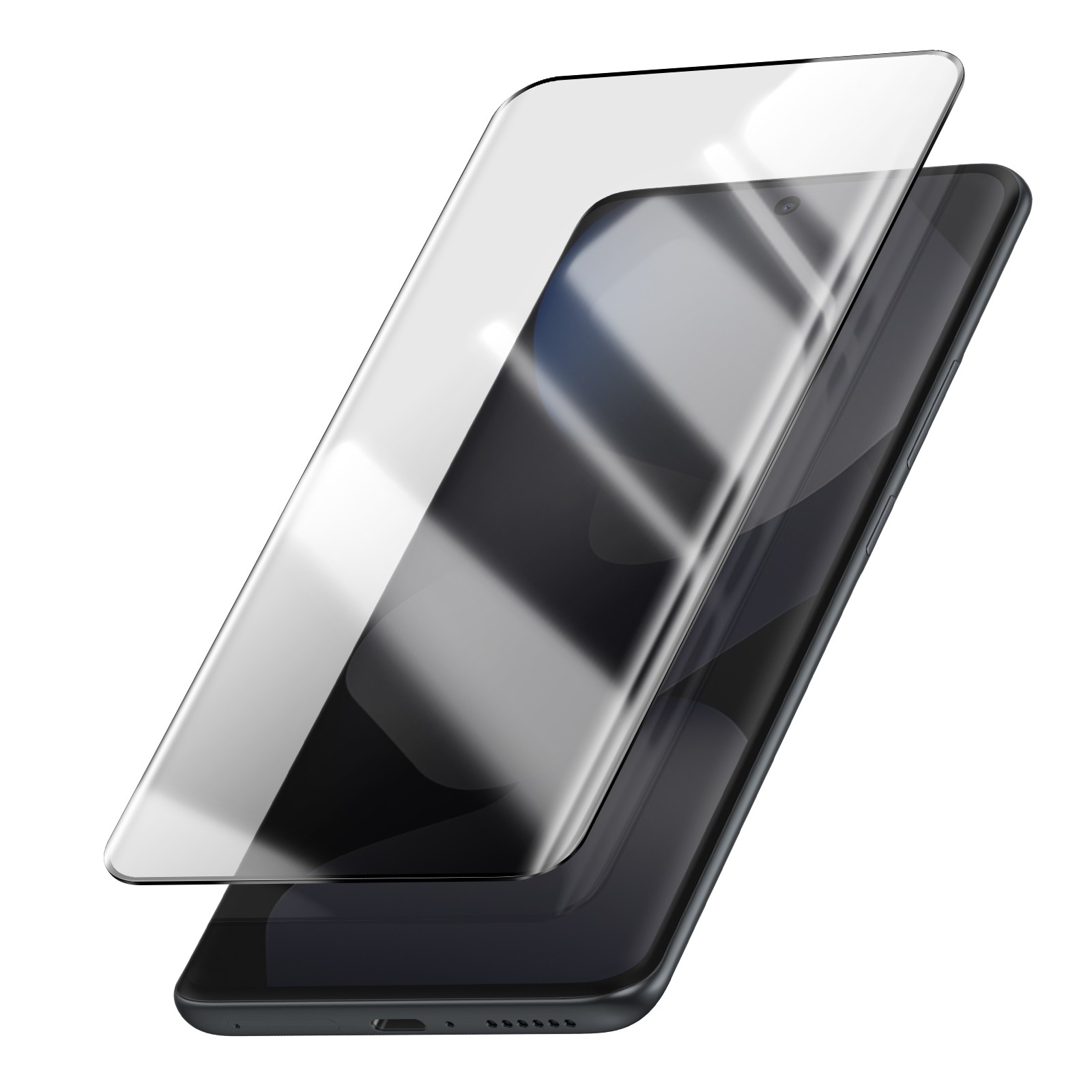 Verre trempé pour Redmi Note 15 4G Incurvé, protection écran Premium transparente