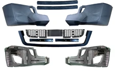 Front Bumper W/Radar Cover Air Intake W/O Foglamp Hole  For Cascadia 2018-2024